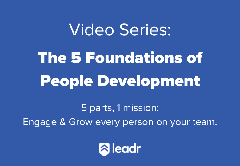5 Foundations of People Development