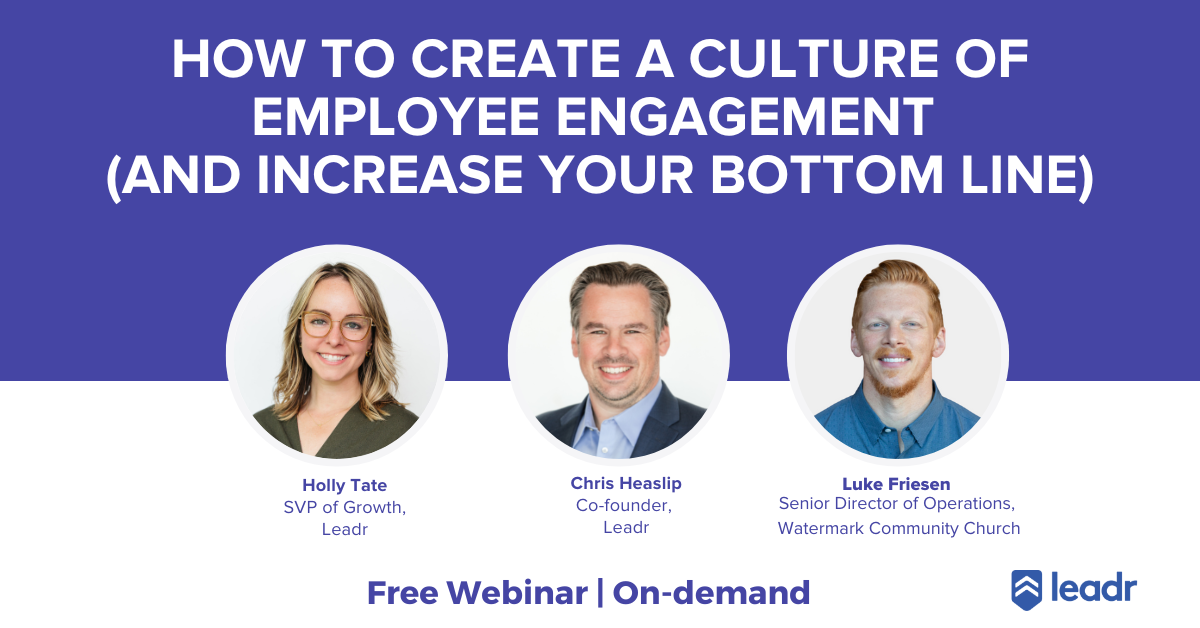 Employee engagement webinar on demand